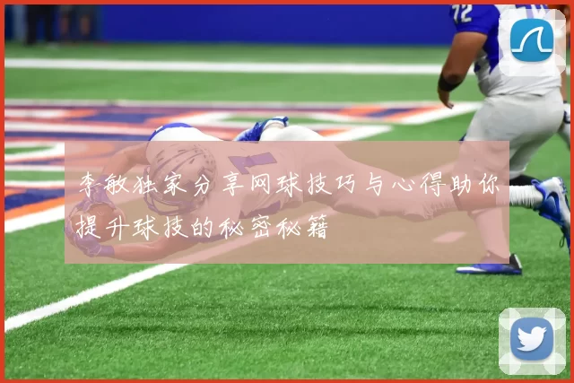 李敏独家分享网球技巧与心得助你提升球技的秘密秘籍
